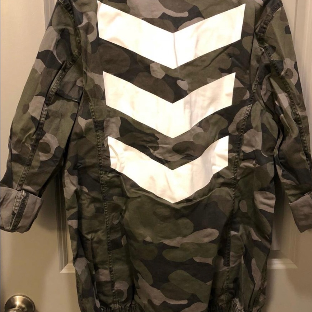 Camo utility jacket